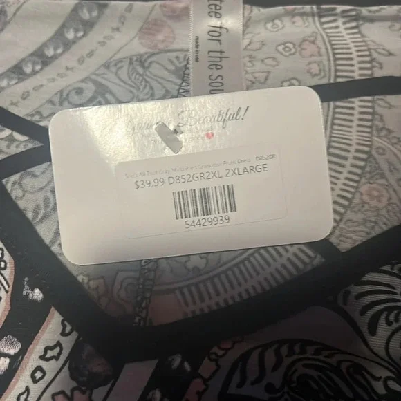 Tee for the soul dress soft and stretchy. Boutique bought. NWT. 2XL - Picture 4 of 5